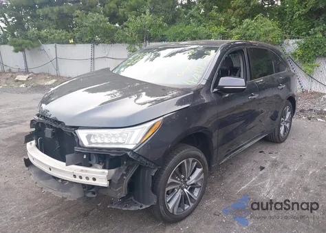 2019 Acura Mdx Tech Pkg from USA, damaged, VIN 5J8YD4H50KL020217